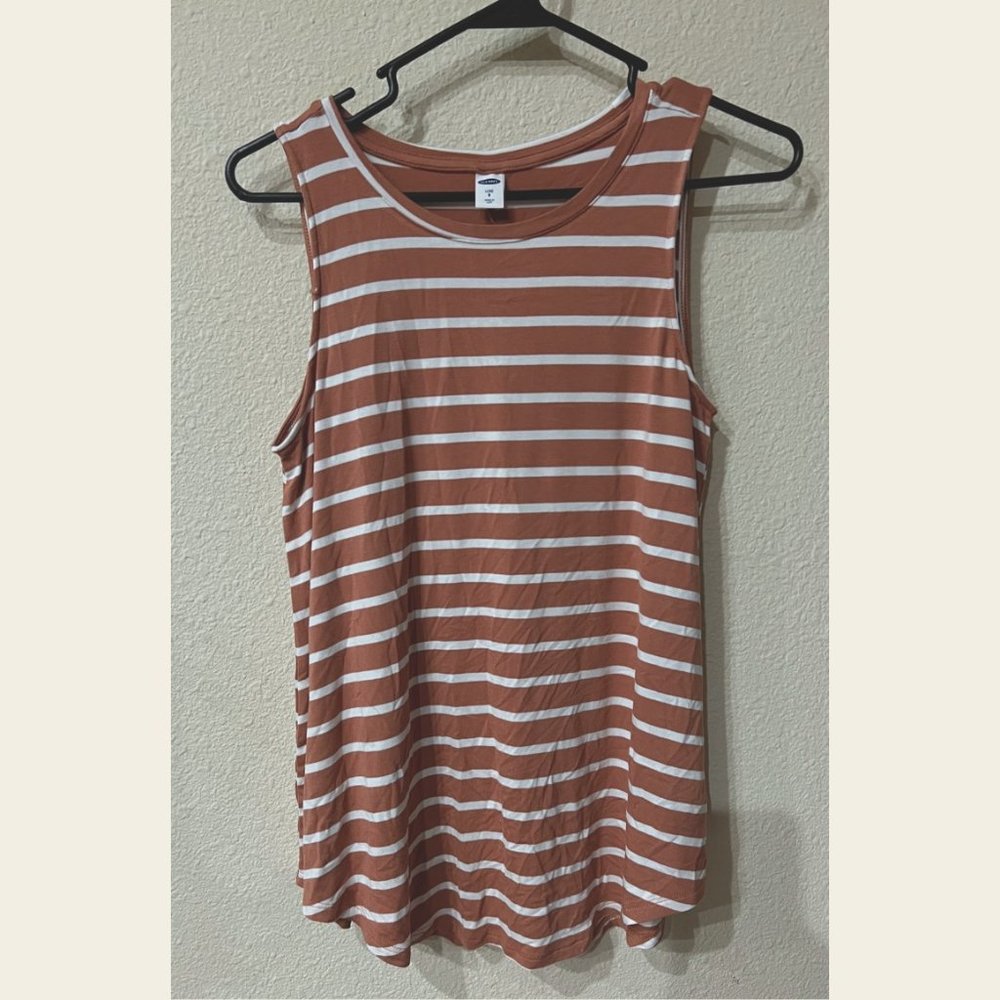 NWOT Old Navy Luxe Striped Tank